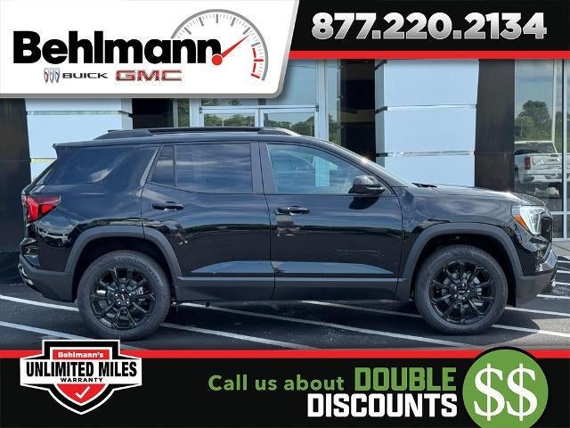2027 GMC Terrain AWD 4dr Elevation in Ebony Twilight Metallic — front three-quarter view