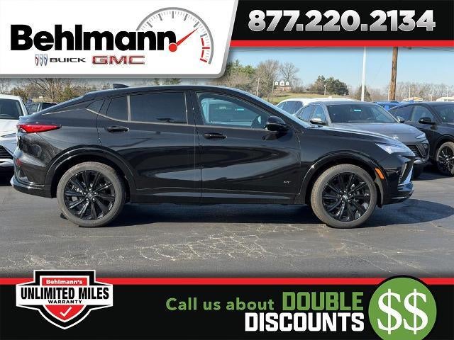 2026 Buick Envista FWD 4dr Sport Touring in Ebony Twilight Metallic — front three-quarter view