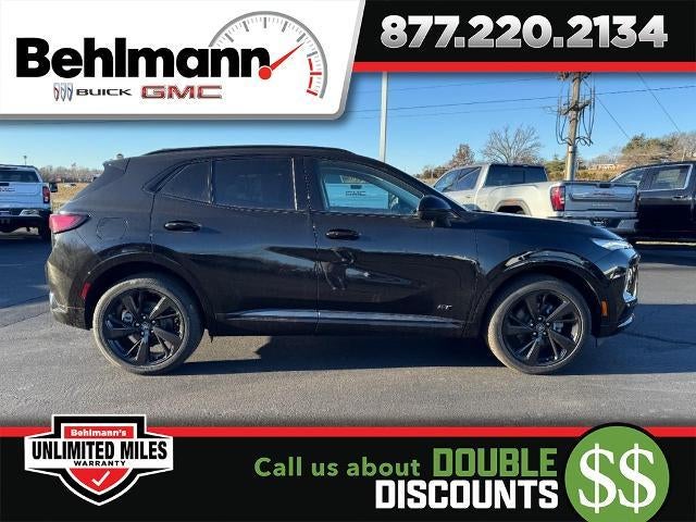 2026 Buick Envision AWD 4dr Sport Touring in Ebony Twilight Metallic — front three-quarter view